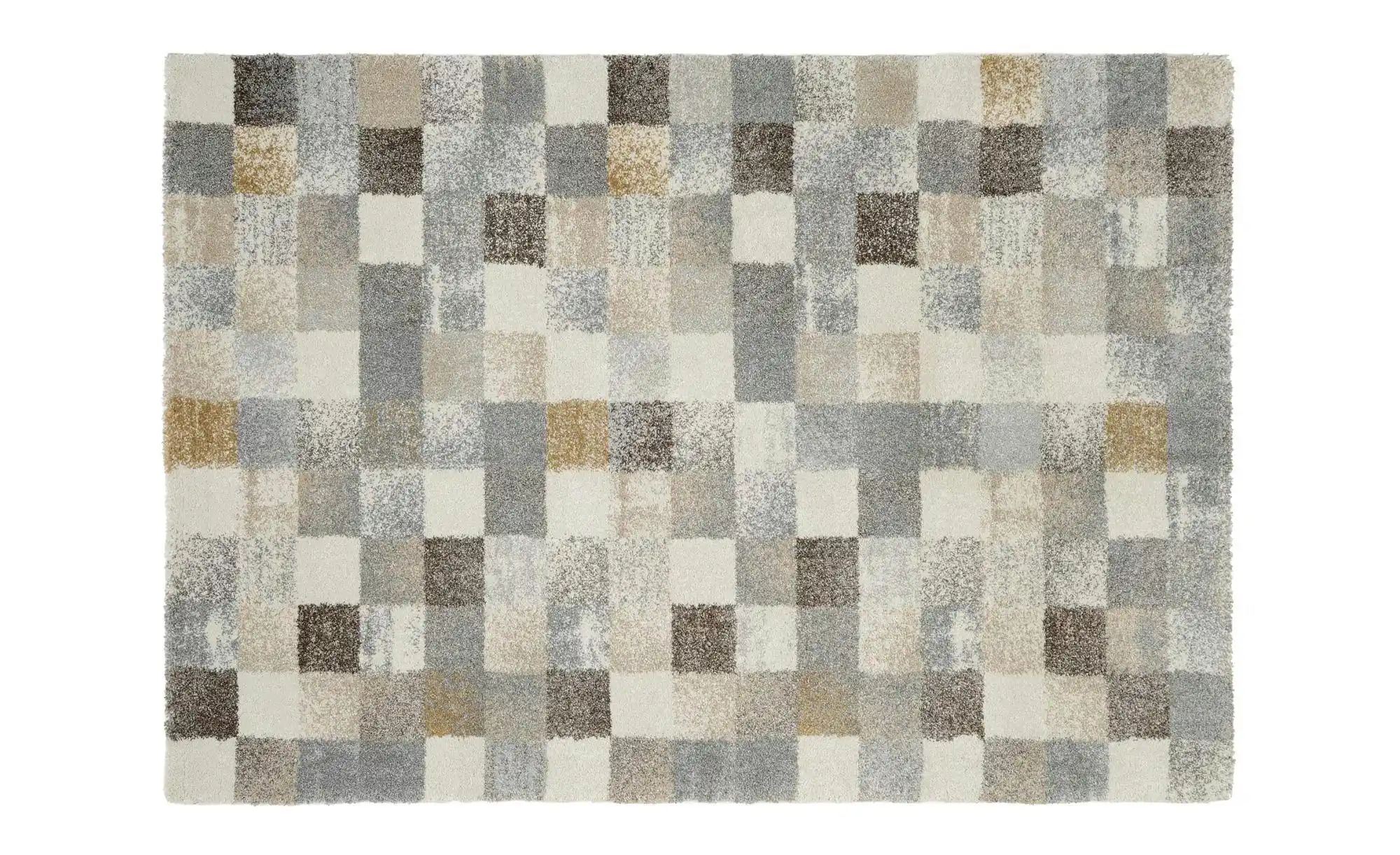 Kurzflorteppich   ¦ grau ¦ Synthetische Fasern ¦ Maße (cm): B: 120 H: 2 Tep günstig online kaufen