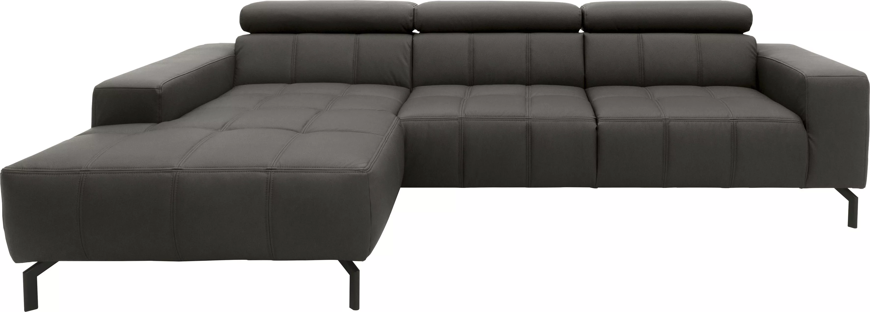 DOMO collection Ecksofa "Cunelli L-Form", wahlweise inklusive 6-fach verste günstig online kaufen