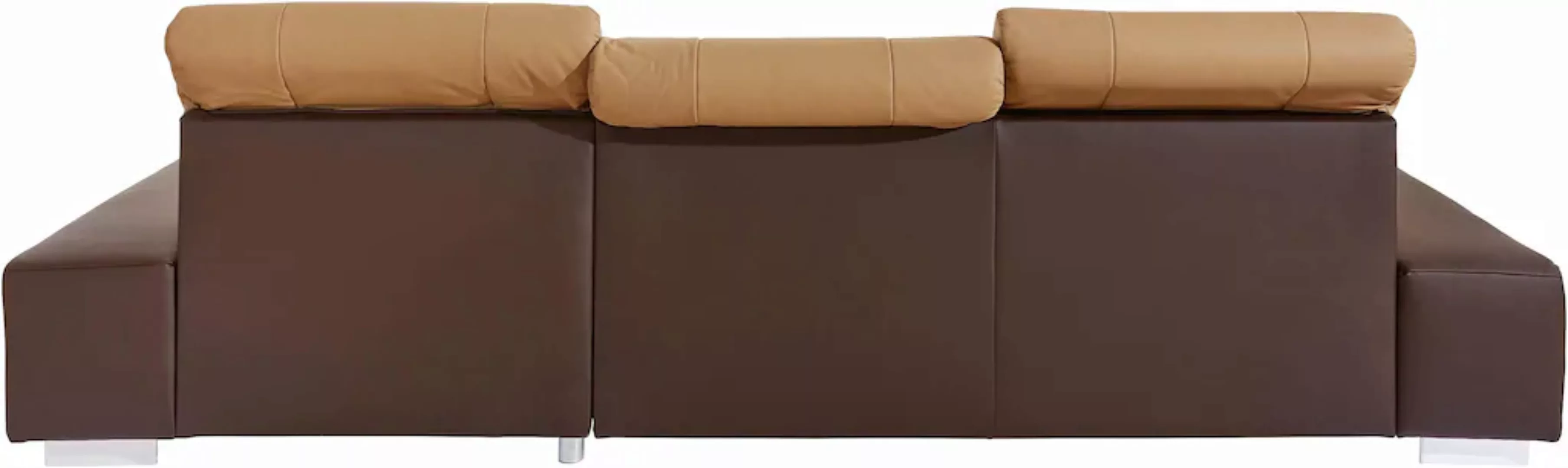 DOMO collection Ecksofa "Star L-Form", wahlweise mit Bettfunktion günstig online kaufen