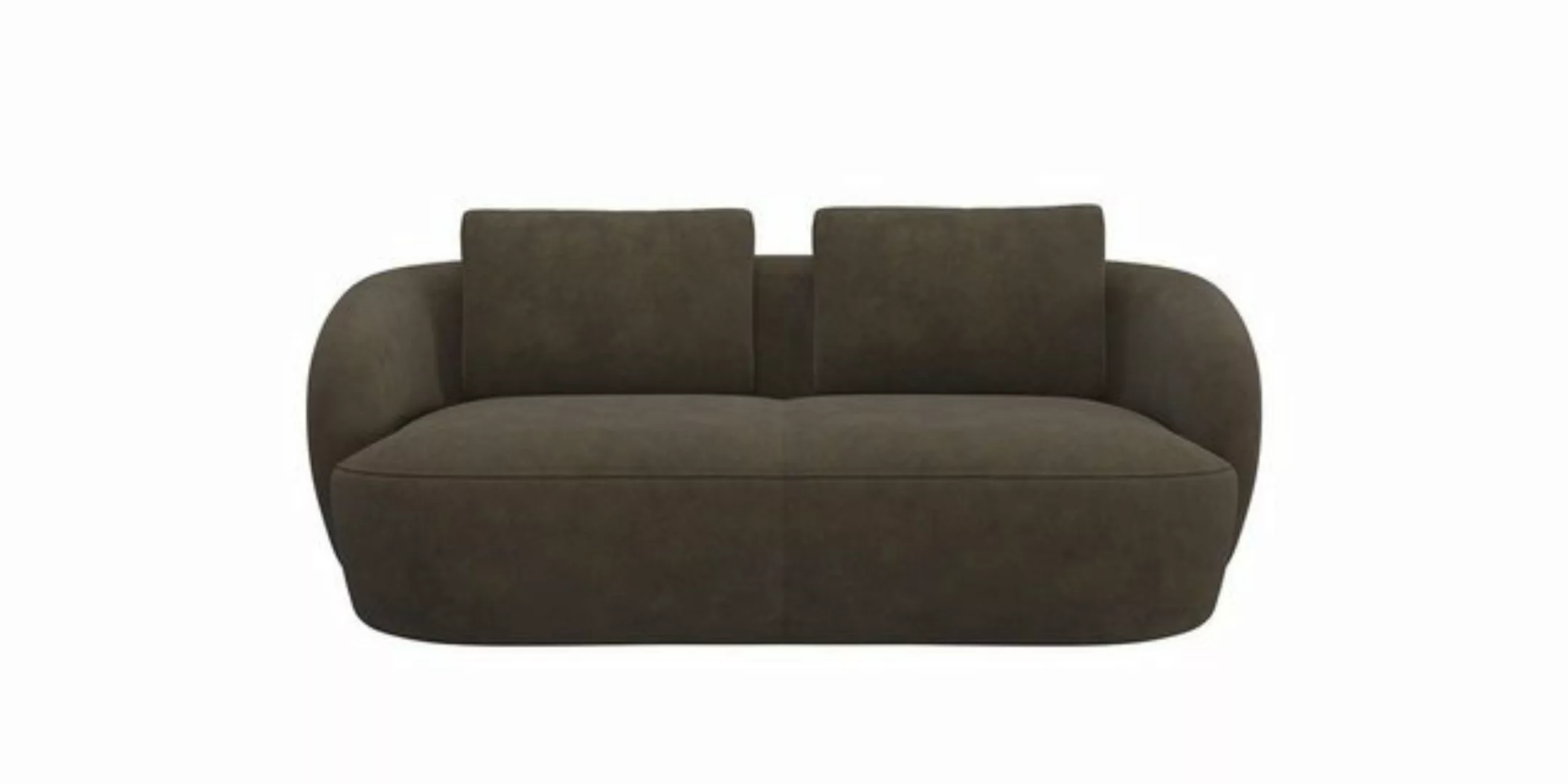 FLEXLUX 2,5-Sitzer Torino, rund, Couch, Loveseat, Modernes, organisches Sof günstig online kaufen