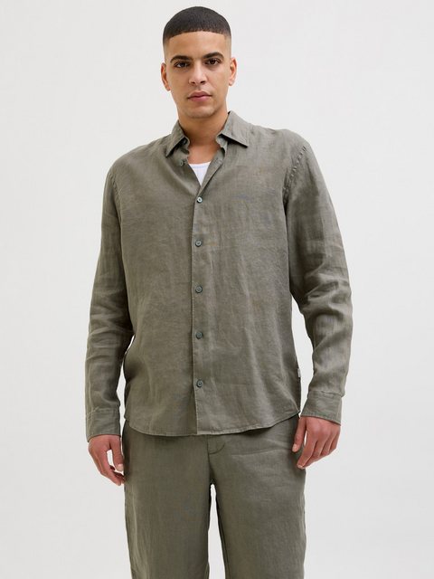 Jack & Jones Langarmhemd JPRCCLAWRENCE LINEN L/S SHIRT SN günstig online kaufen