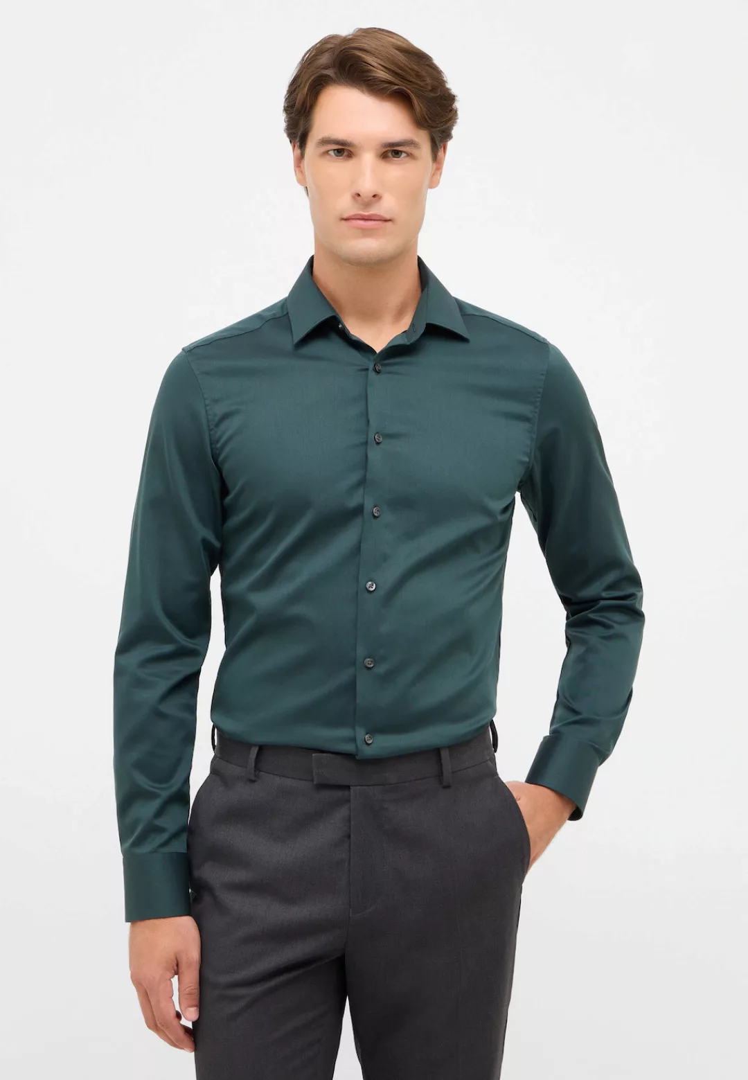 Eterna Langarmhemd "SLIM FIT", NON IRON (bügelfrei) günstig online kaufen