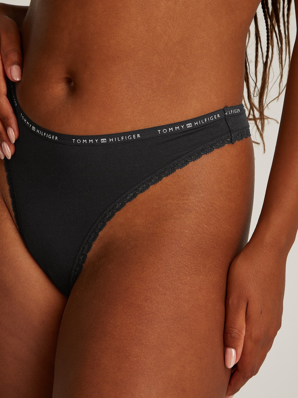 Tommy Hilfiger Underwear Tanga "3 PACK LACE THONG", (Packung, 3 St., 3er), günstig online kaufen