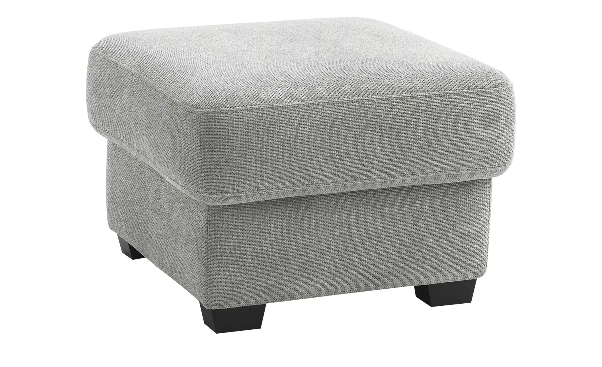 bobb Hocker mit Boxspringpolsterung  Lisa de Luxe ¦ grau ¦ Maße (cm): B: 61 günstig online kaufen