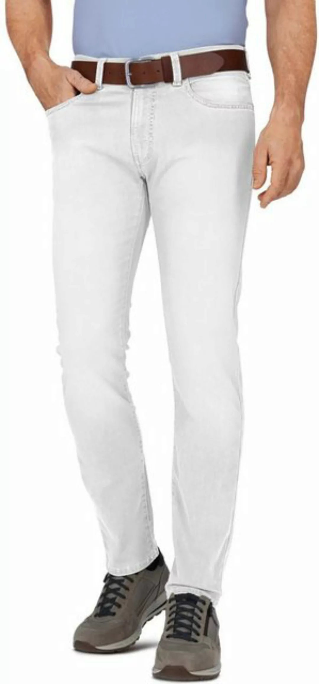 Pierre Cardin 5-Pocket-Jeans Lyon weiss günstig online kaufen