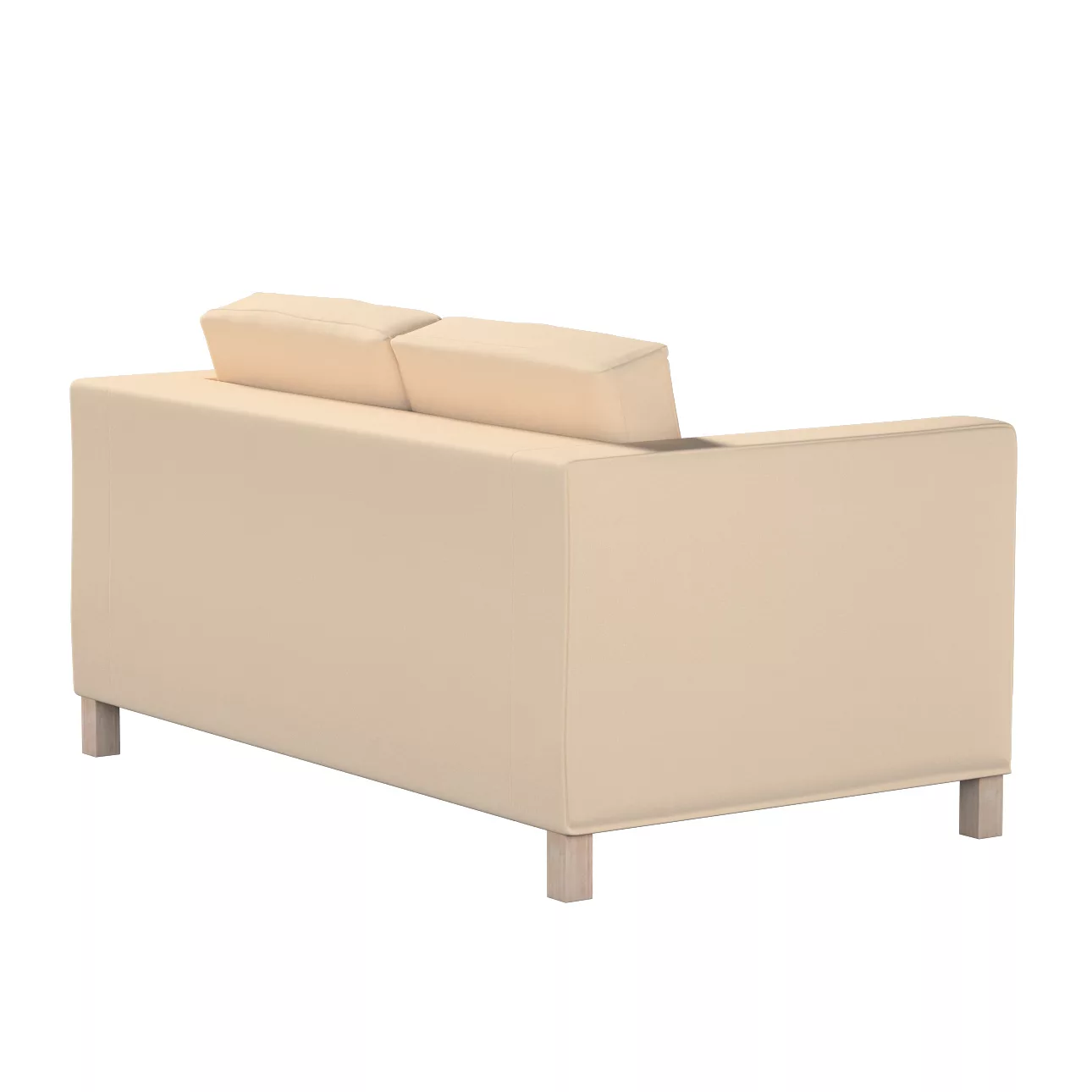 Bezug für Karlanda 2-Sitzer Sofa nicht ausklappbar, kurz, creme-beige, 60cm günstig online kaufen