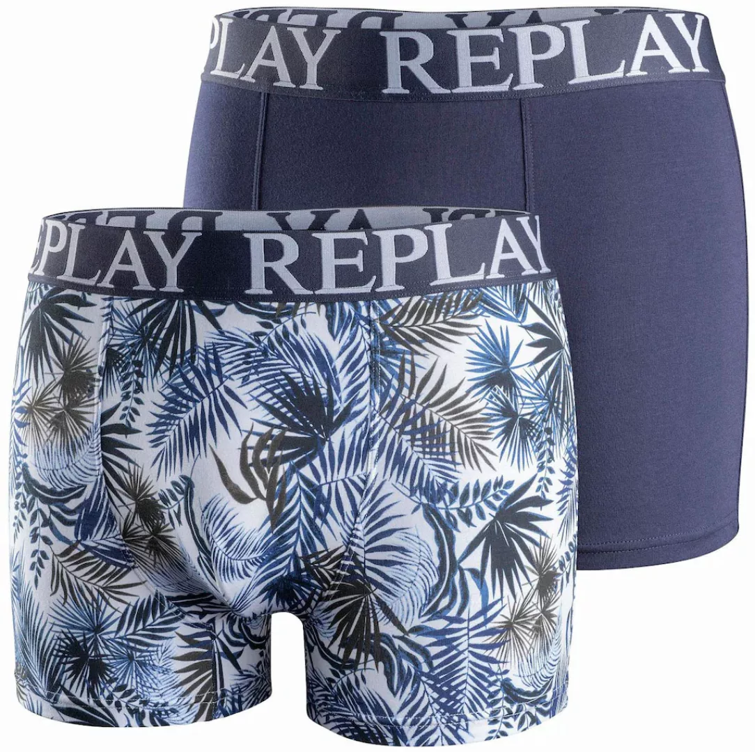 Replay Boxershorts "BOXER Style 7 T/C Foliage 2pcs box", (Packung, 2er), mi günstig online kaufen