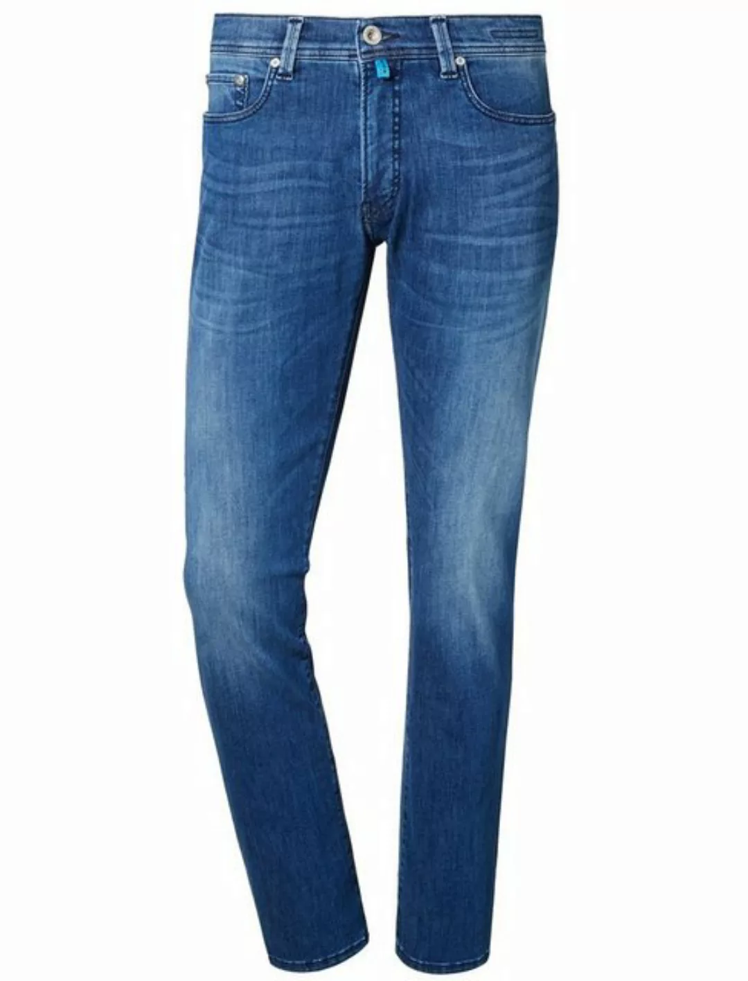 Pierre Cardin 5-Pocket-Jeans PIERRE CARDIN FUTUREFLEX LYON mid blue used bu günstig online kaufen