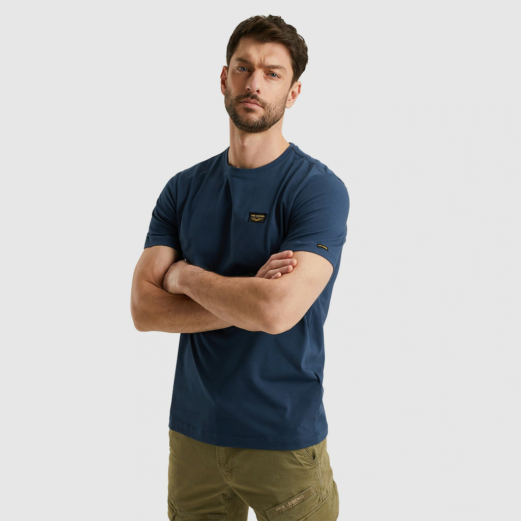 PME Legend Herren Rundhals T-Shirt GUYVER - Regular Fit günstig online kaufen