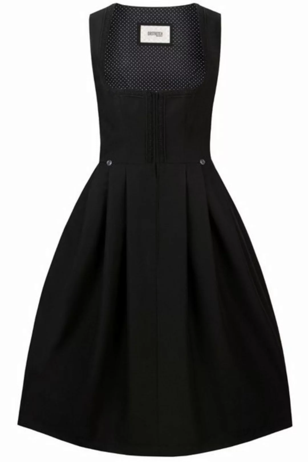 Stockerpoint Dirndl Midi Dirndl 1tlg. - ZITA - schwarz günstig online kaufen