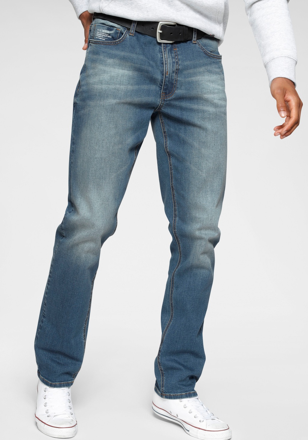 H.I.S Straight-Jeans "DIX", Ökologische, wassersparende Produktion durch Oz günstig online kaufen