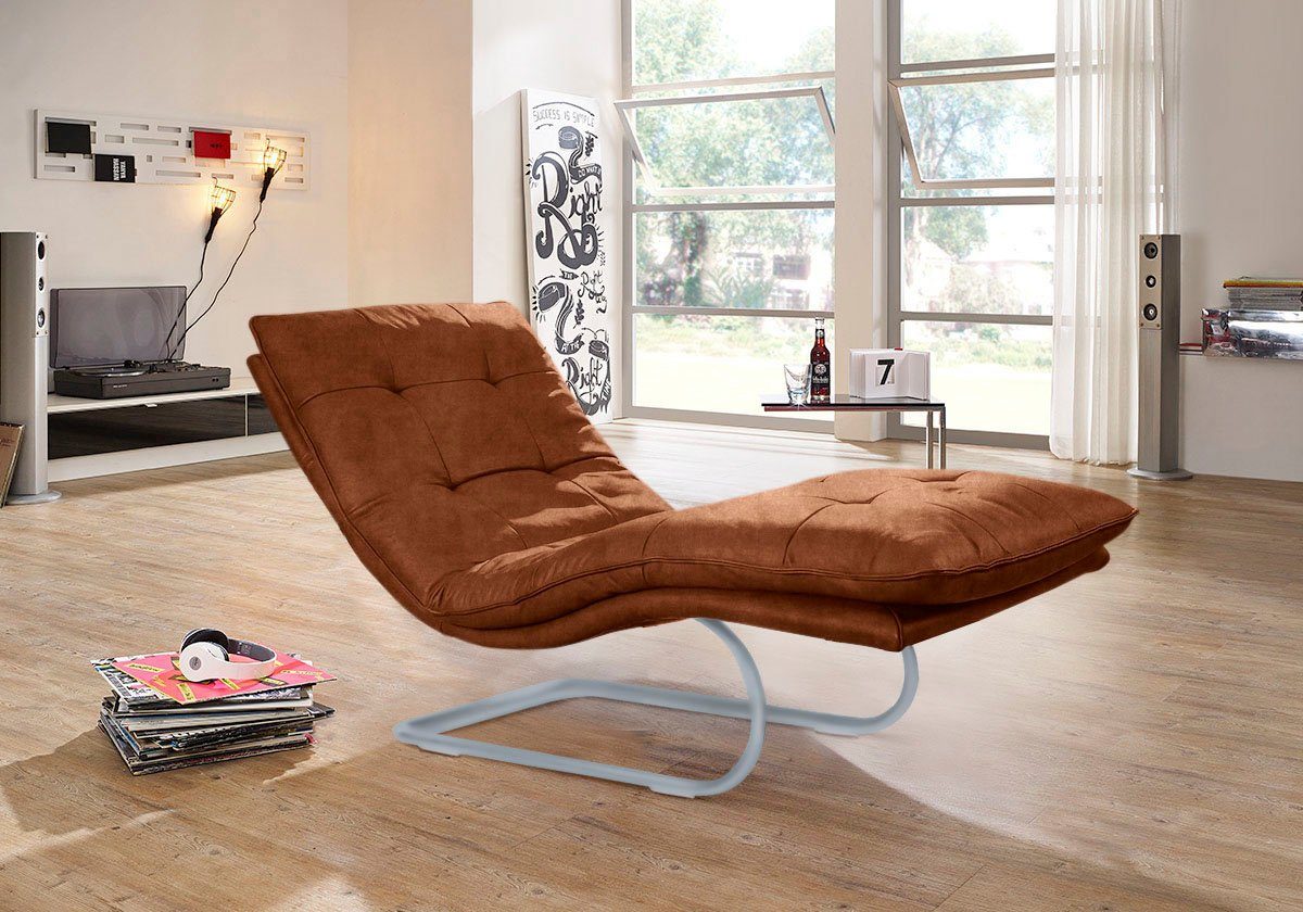W.SCHILLIG Relaxliege daily dreams, in Waffelkissen-Optik, günstig online kaufen