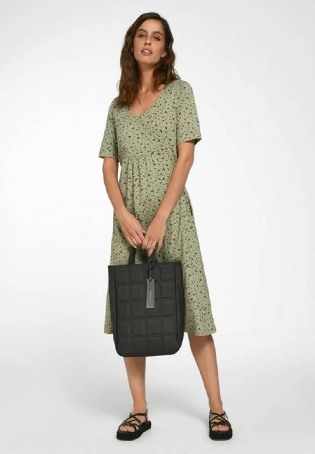 Jerseykleid Green Cotton mehrfarbig günstig online kaufen