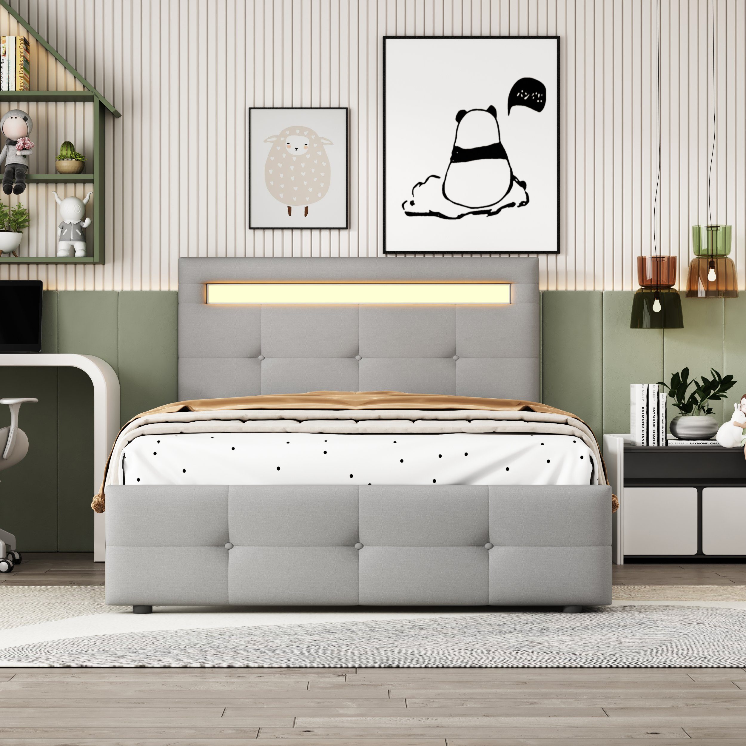 HAUSS SPOLE Polsterbett Einzelbett Funktionsbett Bettrahmen günstig online kaufen