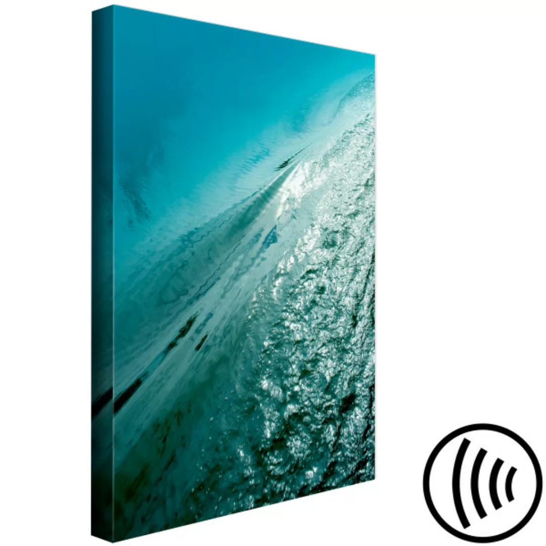 Leinwandbild Emerald Ocean (1 Part) Vertical XXL günstig online kaufen
