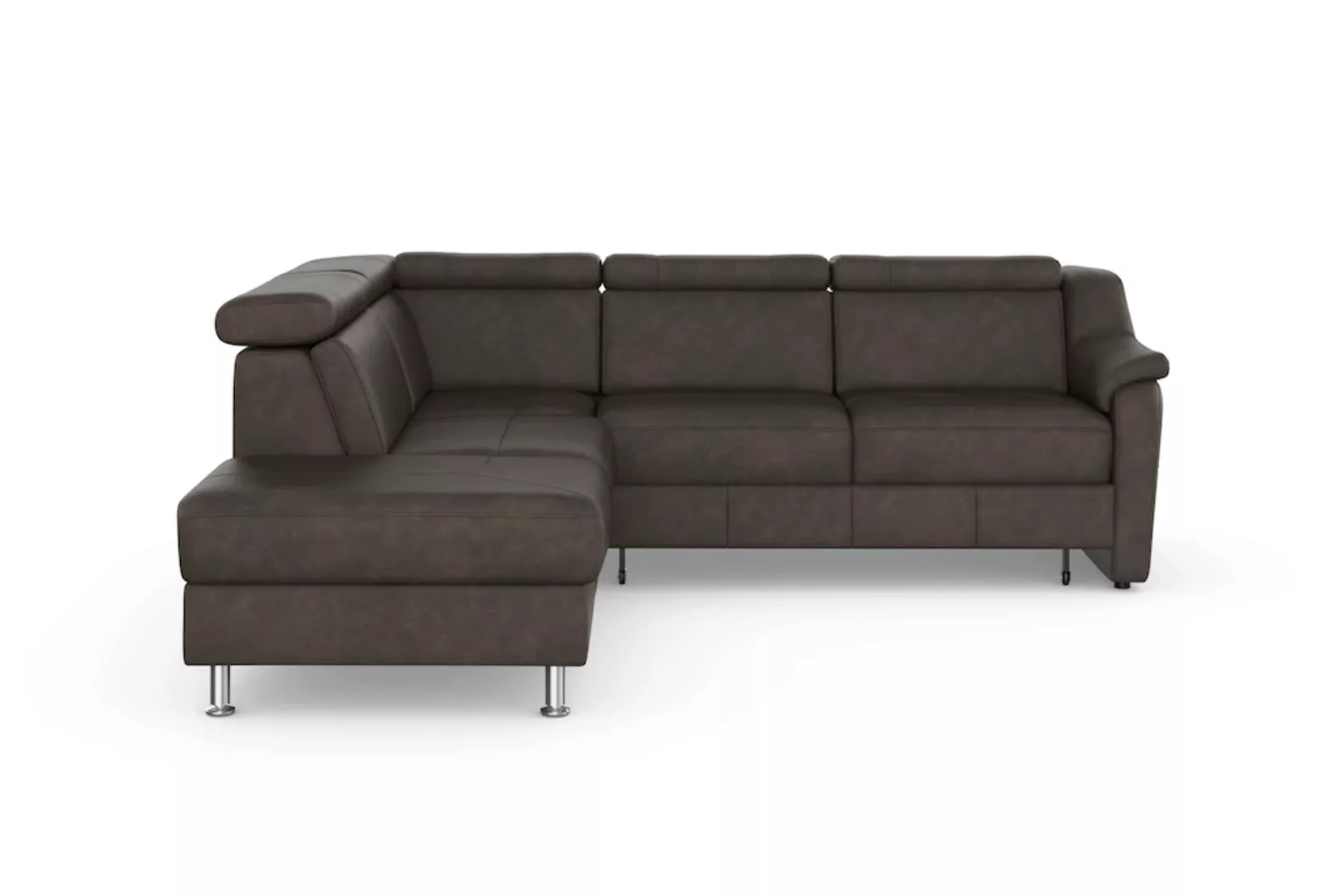 sit&more Ecksofa Freetown L-Form, inklusive Kopfteilverstellung und komfort günstig online kaufen