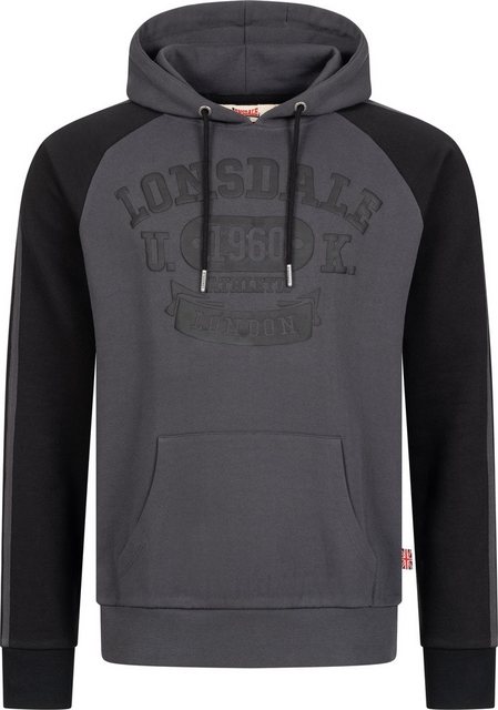 Lonsdale T-Shirt Linnfoots Herren Kapuzensweatshirt normale Passform günstig online kaufen