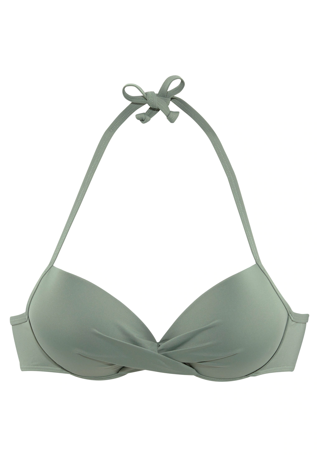 s.Oliver Push-Up-Bikini-Top "Spain", in Wickeloptik günstig online kaufen