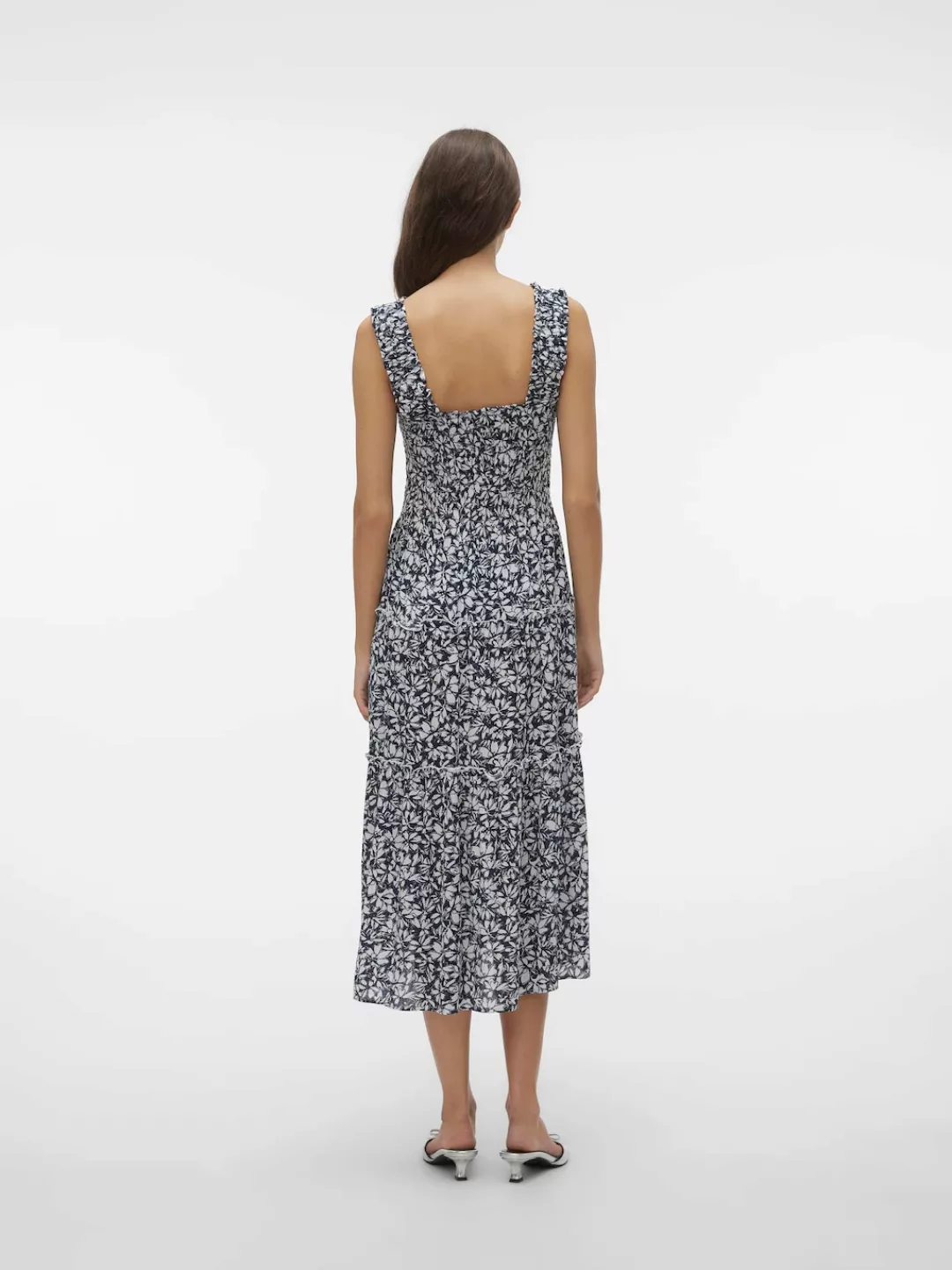 Vero Moda Sommerkleid VMMENNY SL SMOCK CALF DRESS WVN GA günstig online kaufen