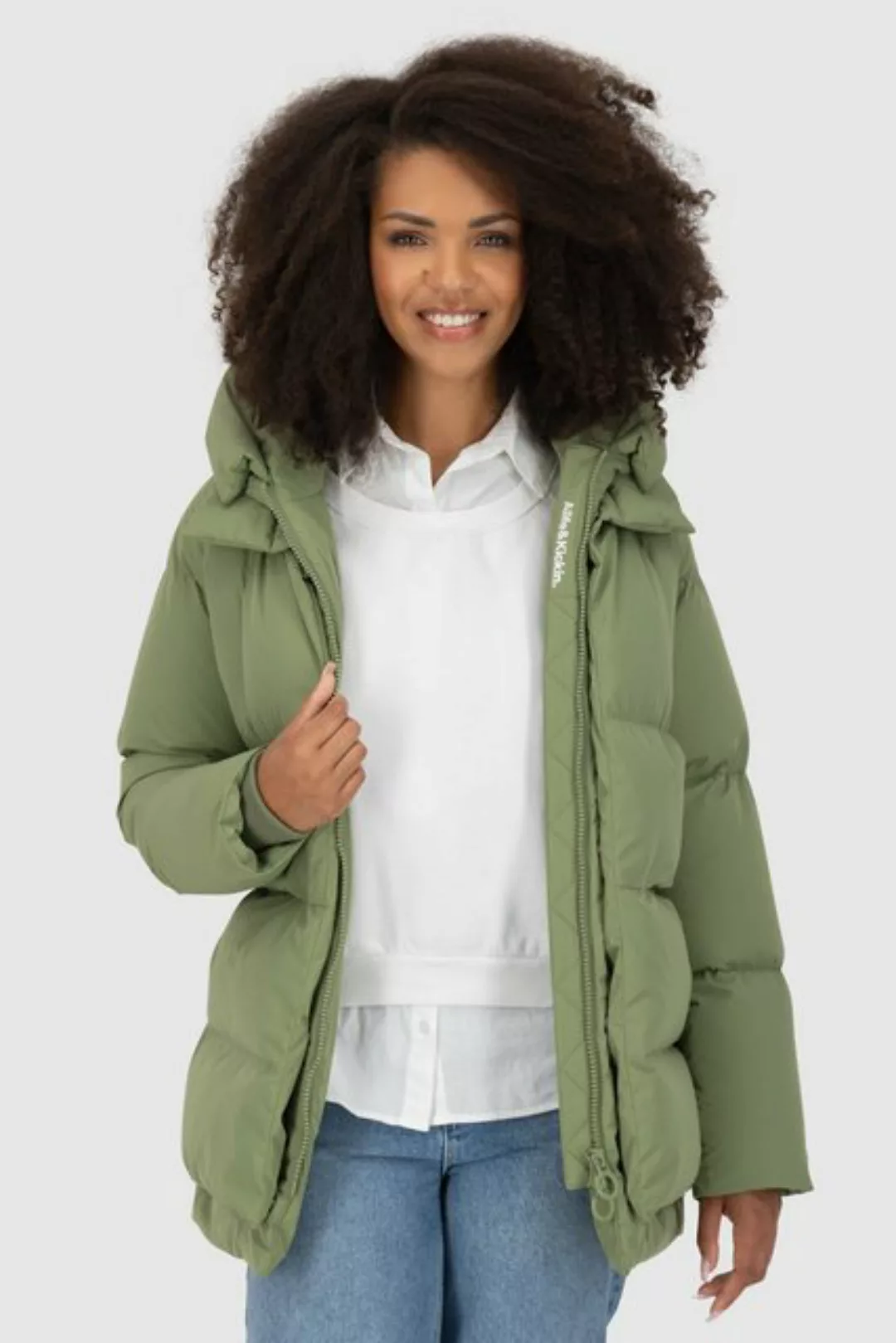 Alife & Kickin Winterjacke LykkeAK A Puffer Parka Damen günstig online kaufen