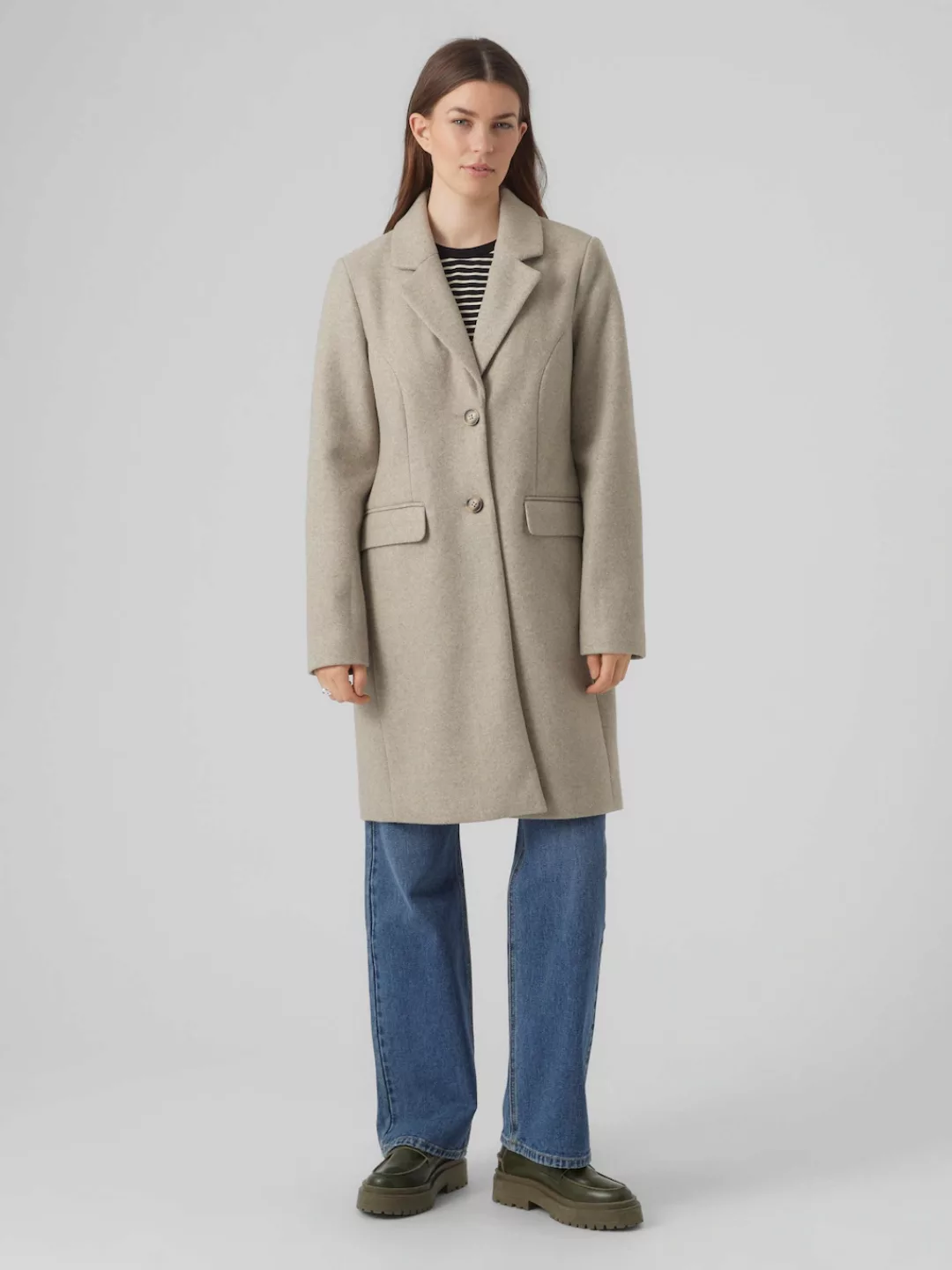 Vero Moda Langmantel "VMPOP GIANNA COAT GA BOOS" günstig online kaufen