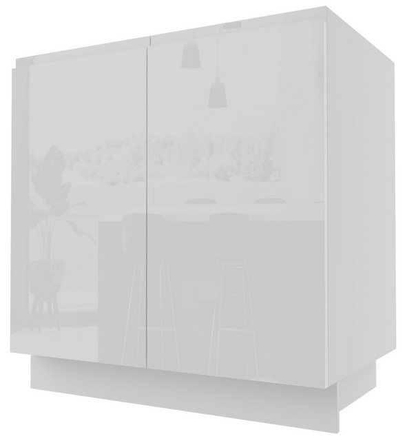 Feldmann-Wohnen Unterschrank Florence (Florence, 1-St) 80cm Front- & Korpus günstig online kaufen