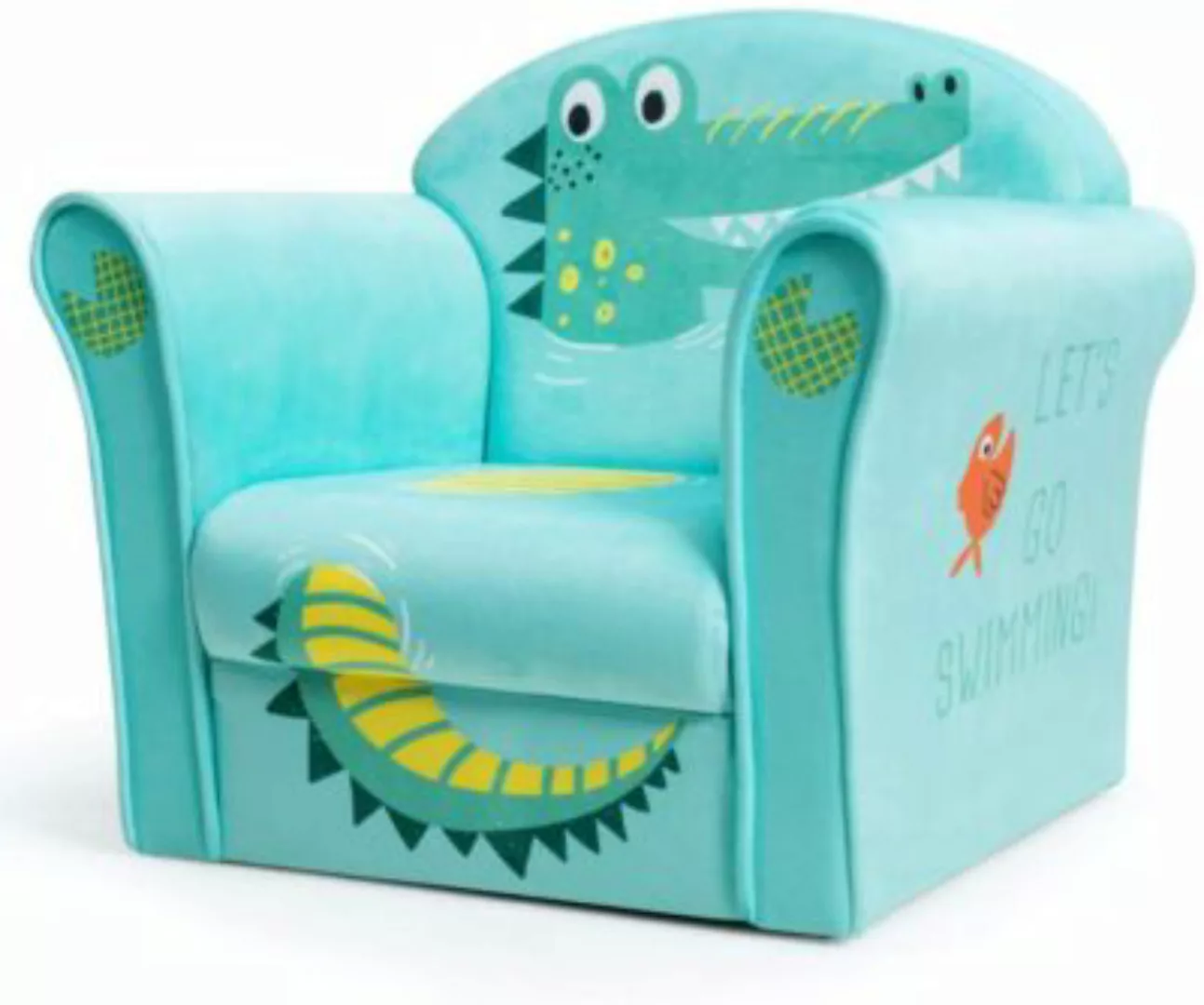 COSTWAY® Kindersessel Krokodil grün günstig online kaufen