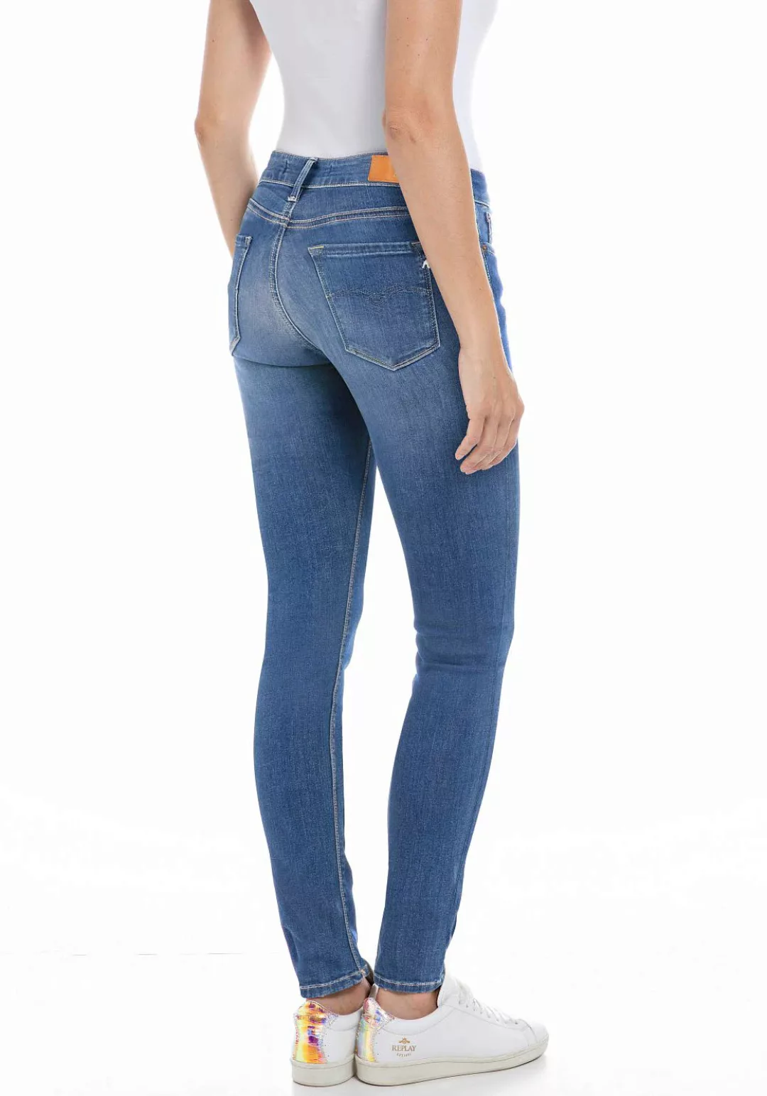 Replay 5-Pocket-Jeans NEW LUZ Skinny Fit in Ankle-Länge günstig online kaufen