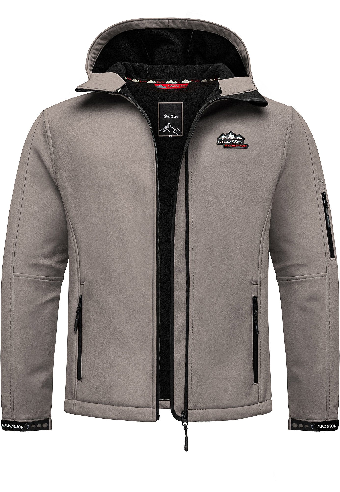 Amaci&Sons Softshelljacke DECATUR Softshelljacke Herren Herbst günstig online kaufen
