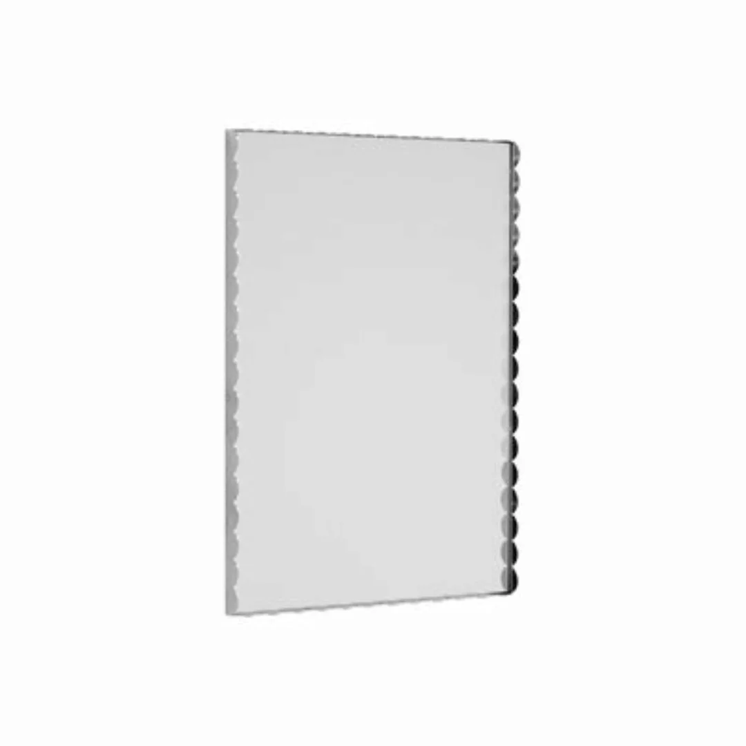 Wandspiegel Arcs metall spiegel / L 43,5 x H 61,5 cm - Hay - Spiegel günstig online kaufen