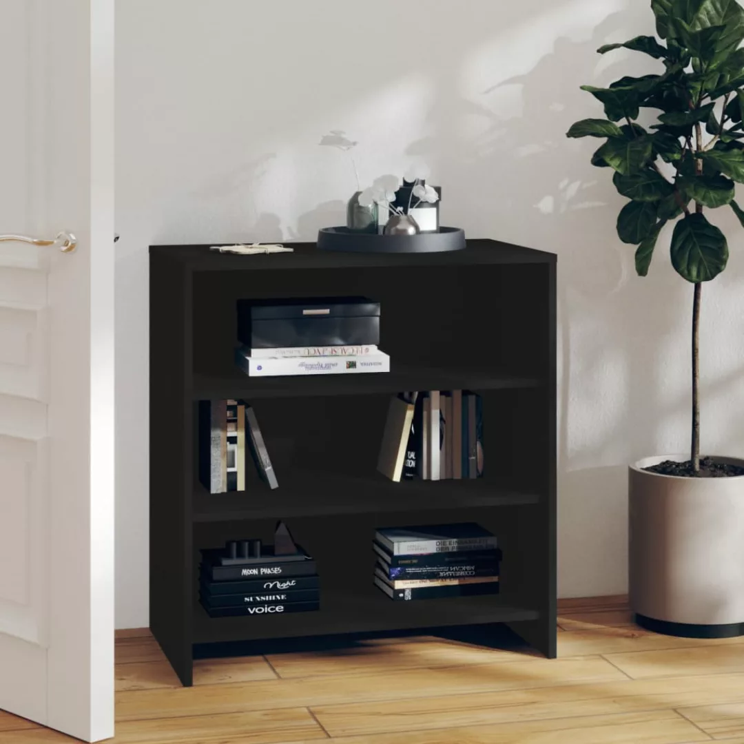 Sideboard Schwarz 70x40,5x75 Cm Spanplatte günstig online kaufen