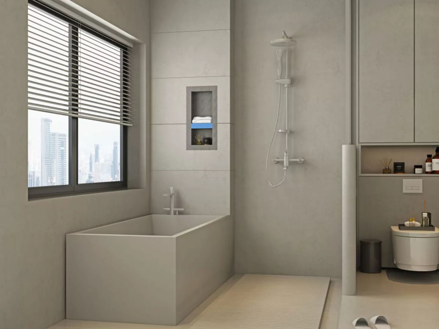 Duschnische zum Verfliesen & Regalboden- 31 x 62 cm - KLARA günstig online kaufen