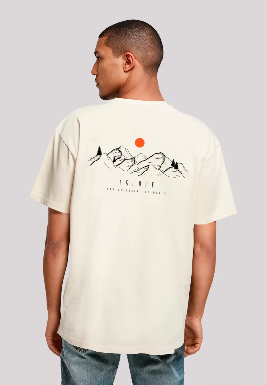 F4NT4STIC T-Shirt "Oversize Escape Discover The World", Premium Qualität, E günstig online kaufen