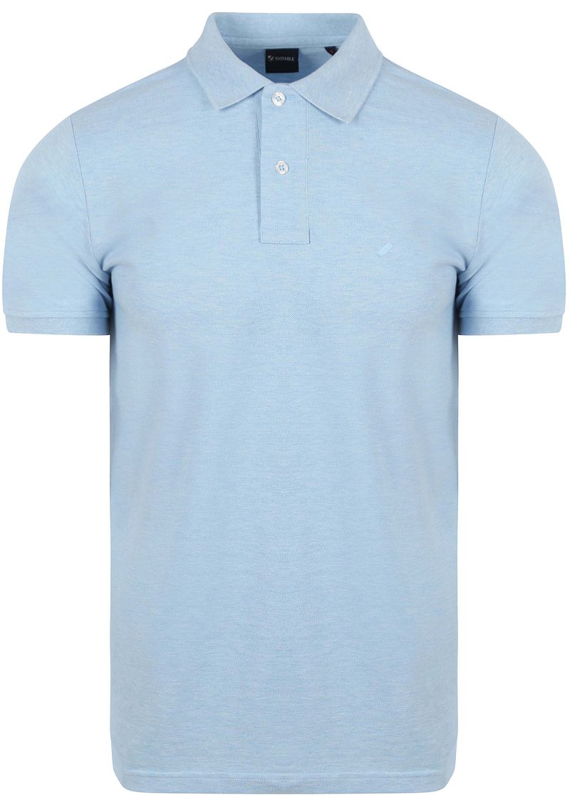 Suitable Mang Poloshirt Hellblau - Größe L günstig online kaufen