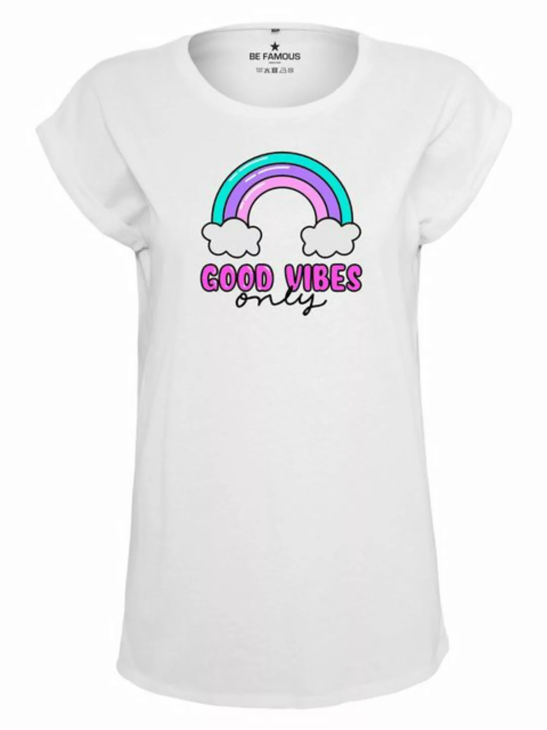 Be Famous Print-Shirt Rolled Good Vibes (1-tlg) günstig online kaufen