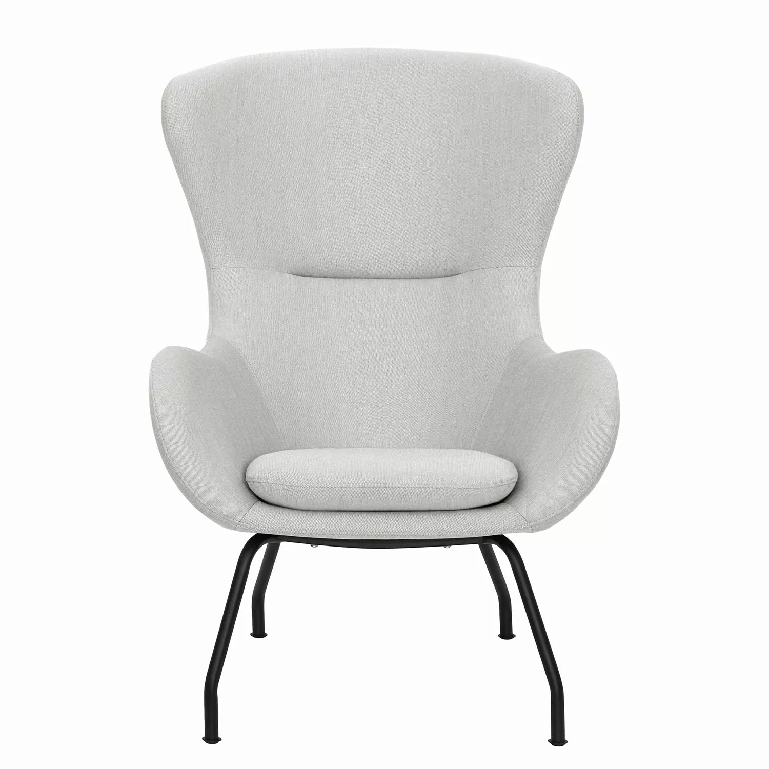home24 Mørteens Sessel Levan Granit Webstoff 75x85x103 cm (BxHxT) günstig online kaufen
