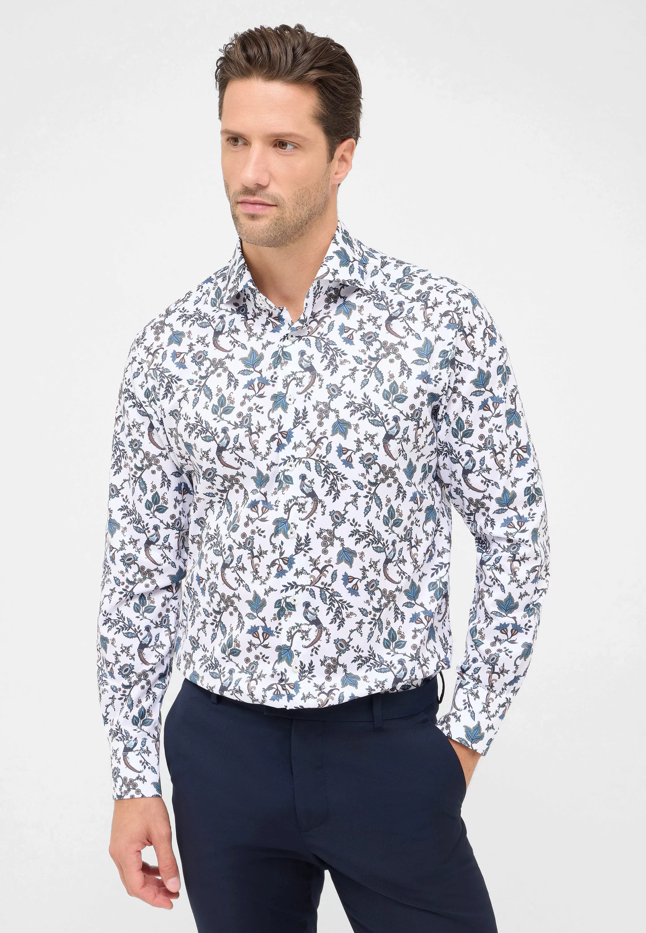 Eterna Langarmhemd "MODERN FIT", NON IRON (bügelfrei) günstig online kaufen
