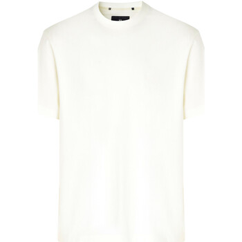 Y-3  T-Shirts & Poloshirts T-Shirt Entspannt in weißer Baumwolle günstig online kaufen