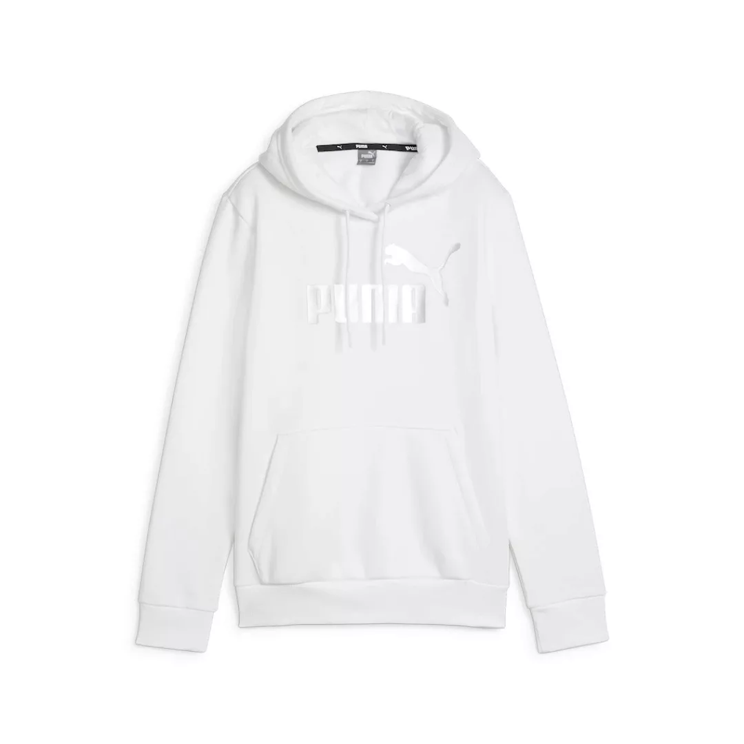 PUMA Sweatshirt "Essentials+ Metallic Logo Hoodie Damen" günstig online kaufen