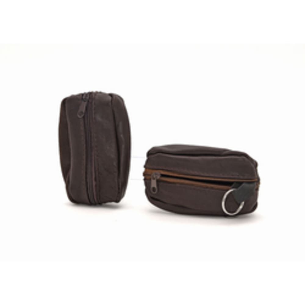 HundB Schlüsseltasche Schlüsseltasche Leder, oval, braun, günstig online kaufen