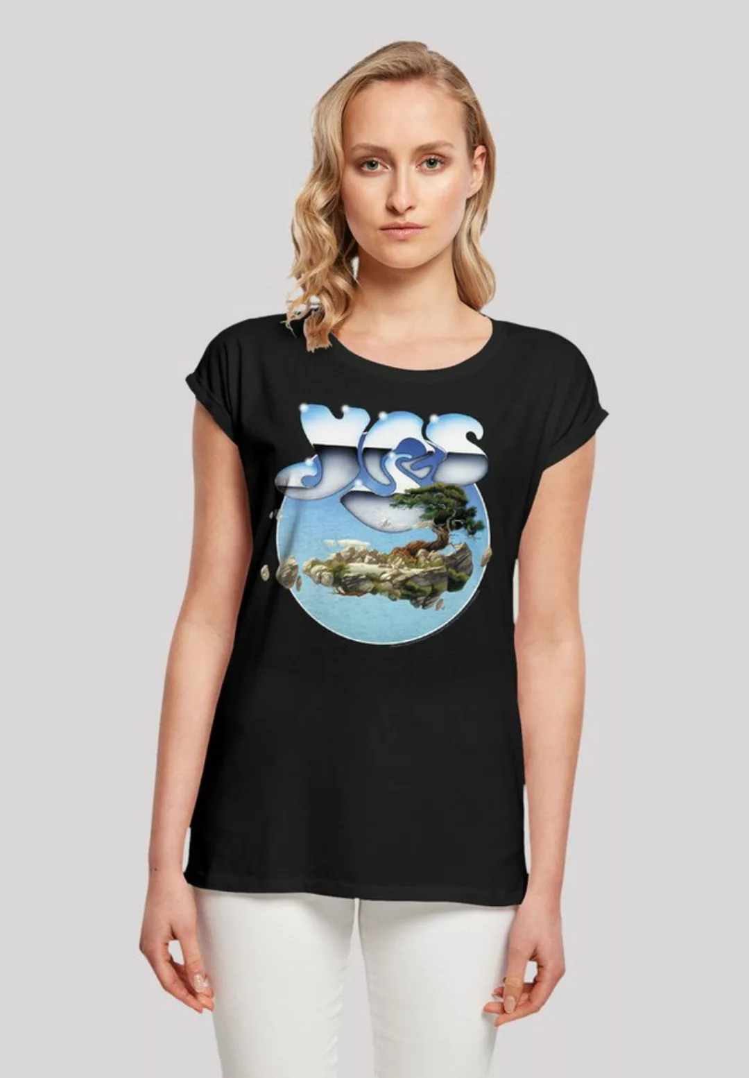 F4NT4STIC T-Shirt "YES Chrome Island", Premium Qualität günstig online kaufen