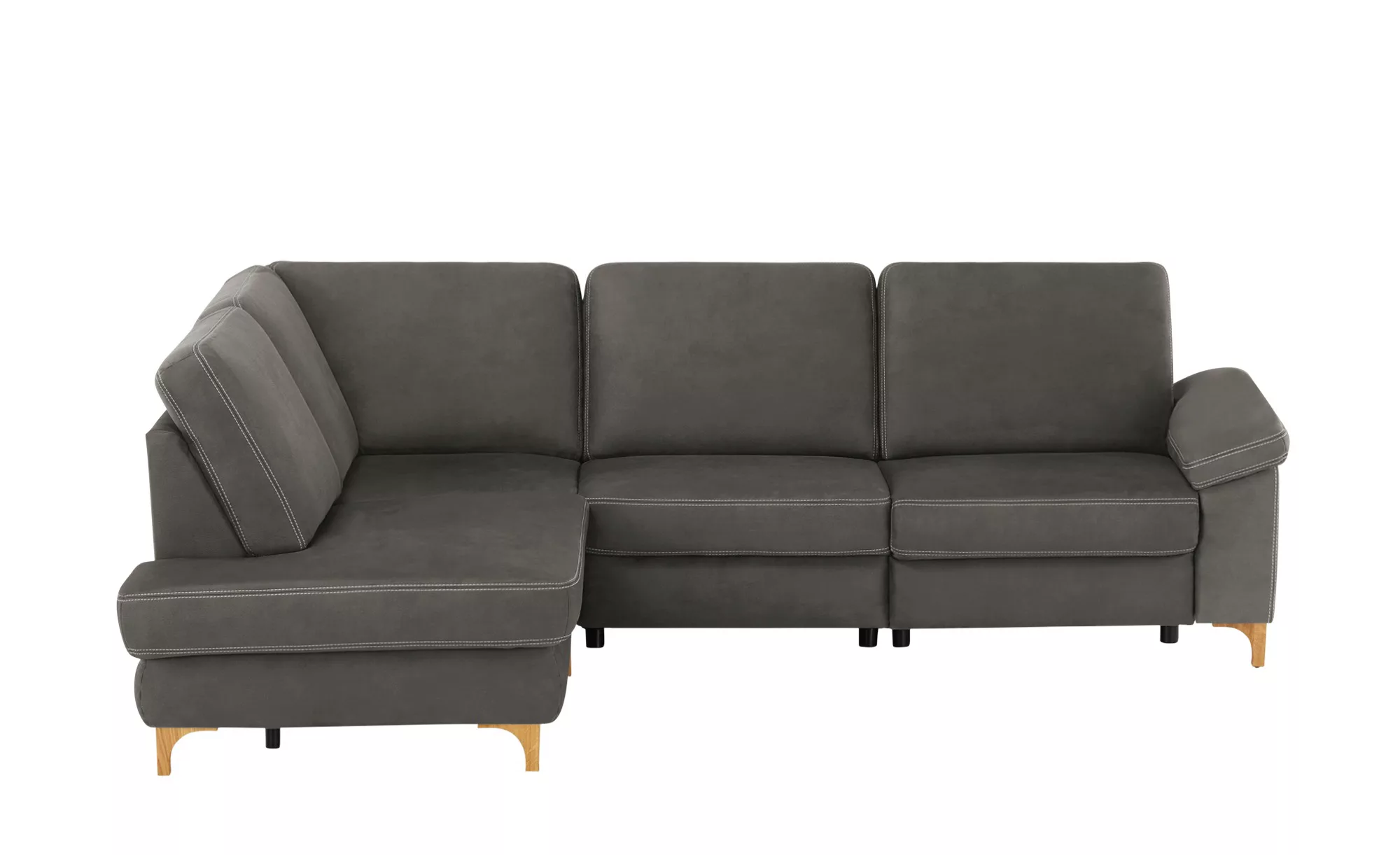 Max Schelling Ecksofa  Maximum Plus - grau - 89 cm - Polstermöbel > Sofas > günstig online kaufen