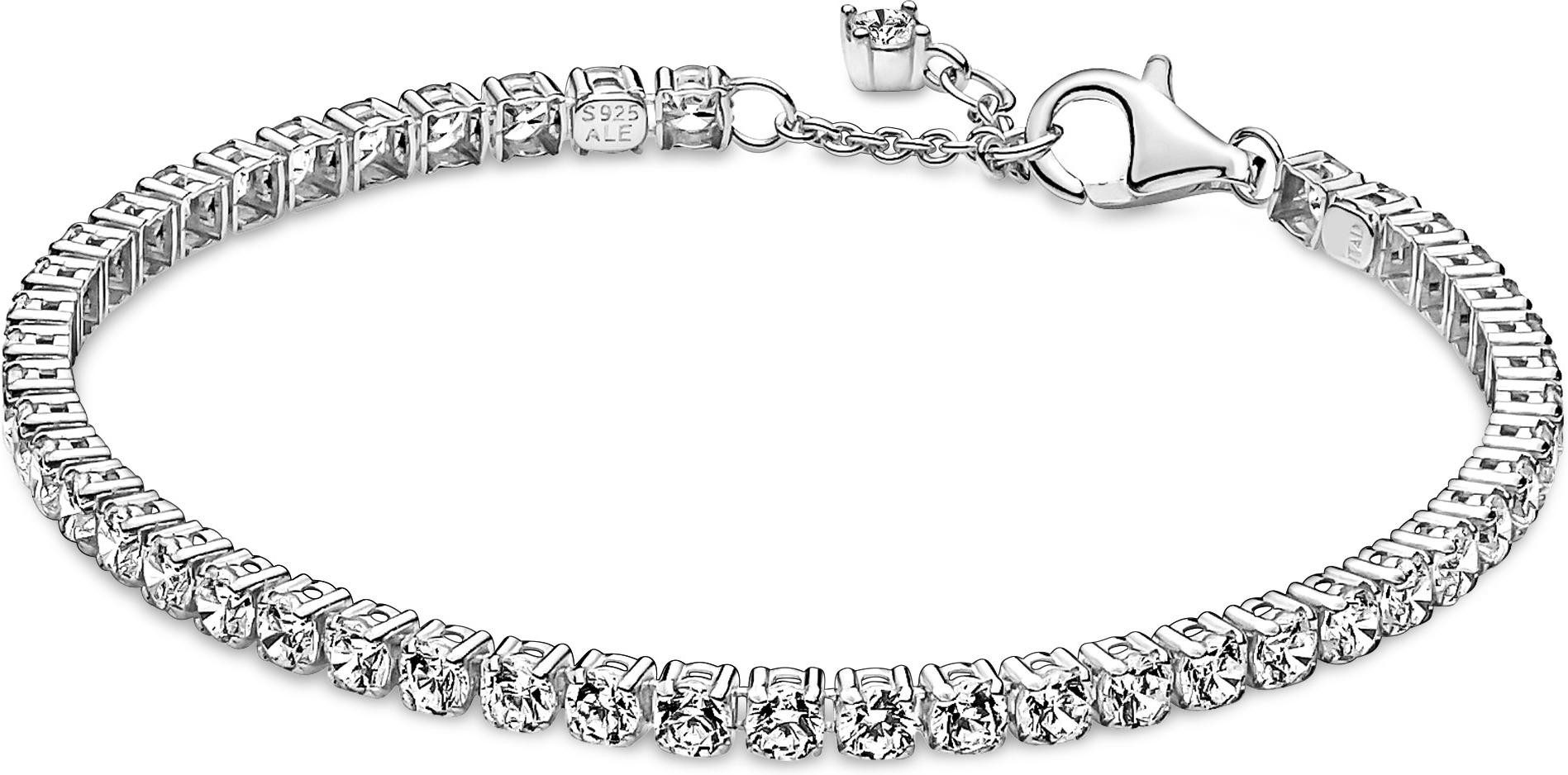 Pandora Tennisarmband PANDORA Funkelndes Tennisarmband Silber günstig online kaufen