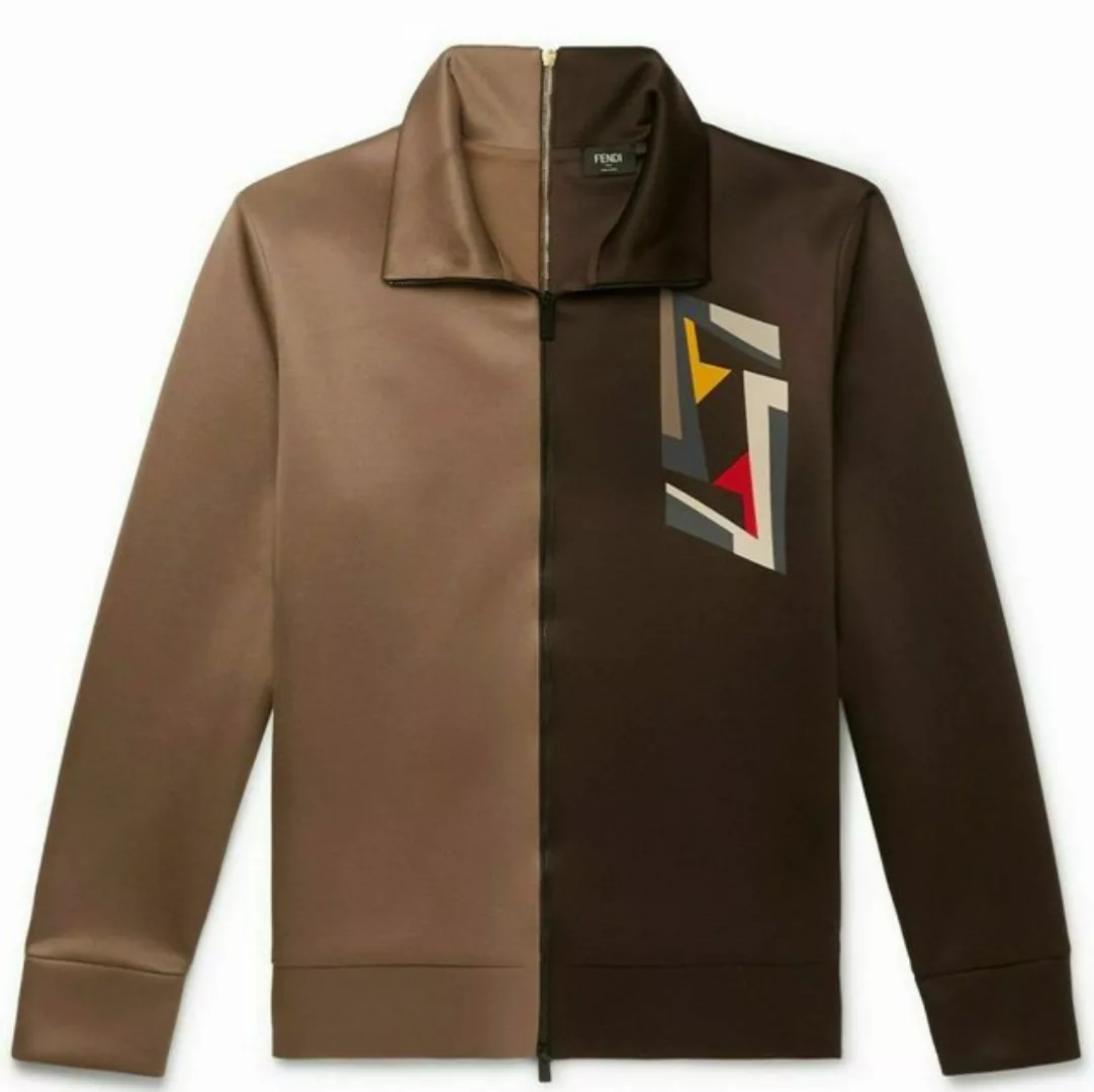 FENDI Winterjacke FENDI LOGO ICONIC 2 IN1 BOMBER TRACK JACKET JACKE COLLEGE günstig online kaufen