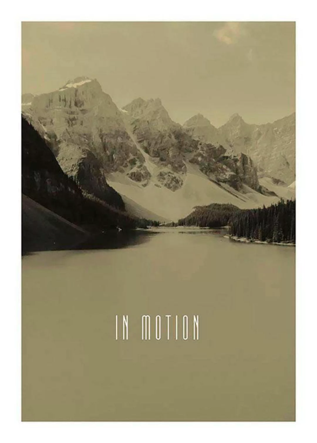 Komar Poster "Word Lake In Motion Sand", Natur, (1 St.), Kinderzimmer, Schl günstig online kaufen