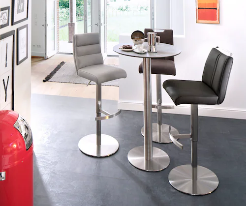 MCA furniture Bartisch "Zarina", Bartisch mit Glaskeramik Tischplatte mit E günstig online kaufen