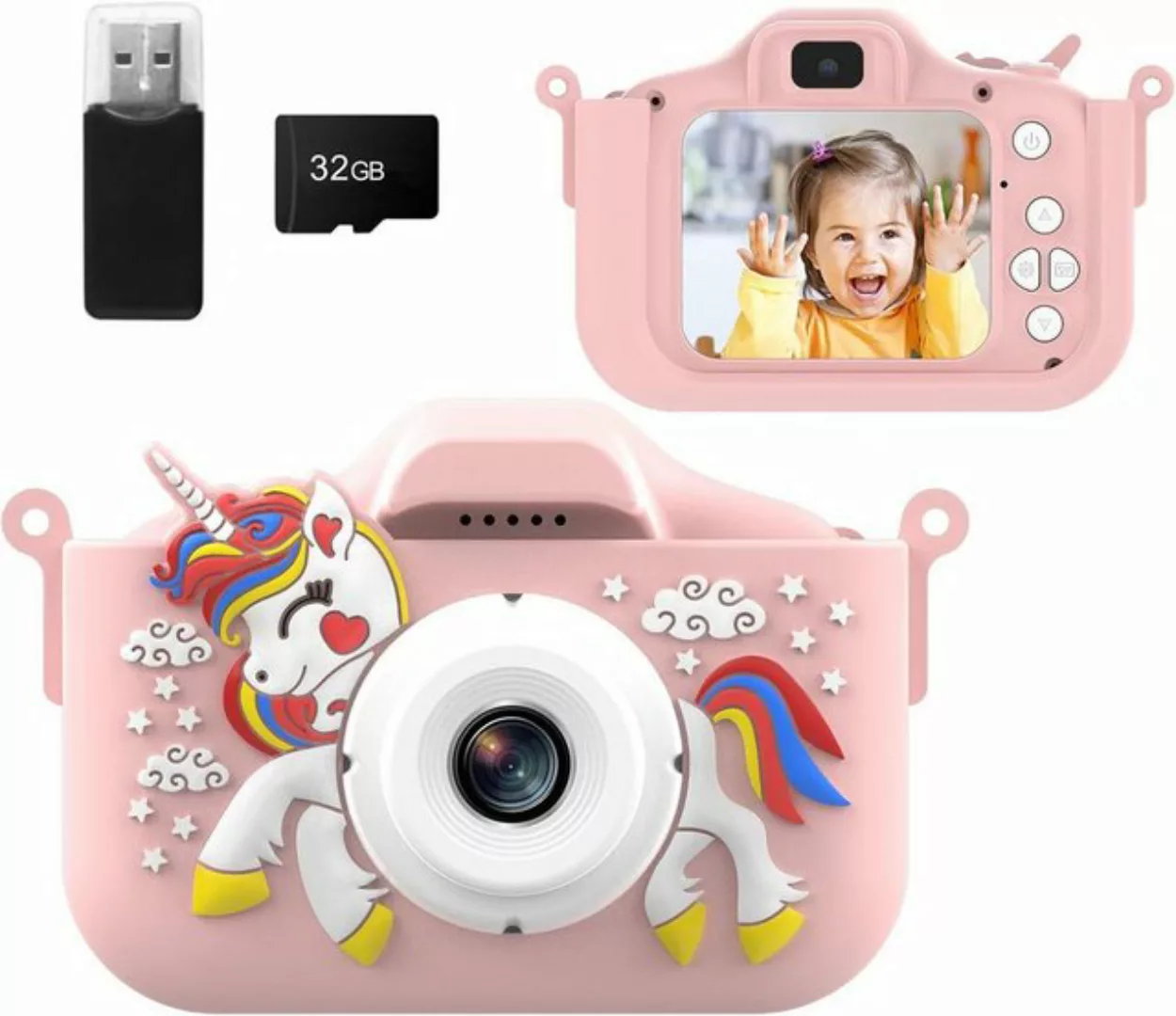 HOVIN 1080P 2.0" Display Fotoapparat Kinder, Digital Kinderspielzeug Kinder günstig online kaufen