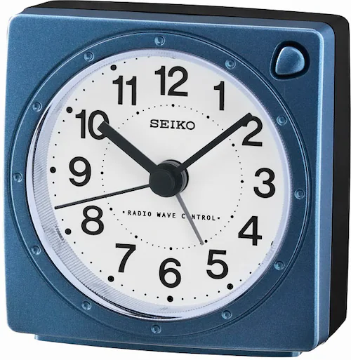 Seiko Funkwecker »QHR201L«, Quarzwecker, Wecker, Beleuchtung, Reisewecker, günstig online kaufen