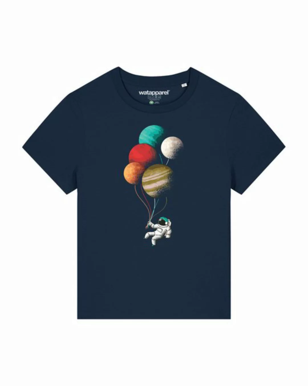 wat? Apparel Print-Shirt Balloon Spaceman (1-tlg) günstig online kaufen