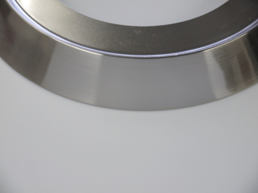 niermann Deckenleuchte »Opal matt, Dekorring Nickel matt, 45 cm, HF Sensor« günstig online kaufen